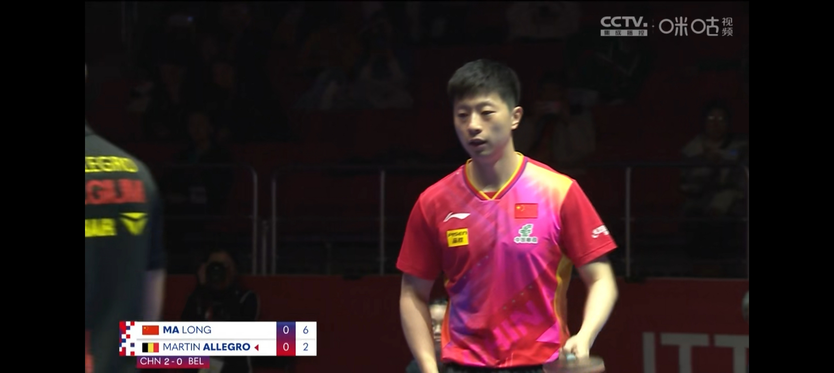 包含比利时乒乓球队绝杀法国乒乓球队，马龙绝境逆转的词条